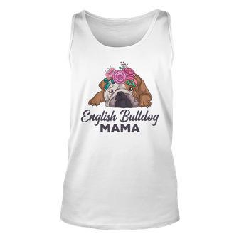 Englische Bulldogge Hunde Mama Bully Mom Geschenkidee Tank Top - Seseable