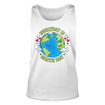 Everyday Is Earth Day Celebrate Earth Day Environmental Unisex Tank Top | Mazezy