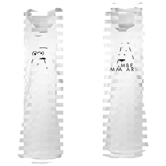 Family Mama Papa Baby Bear Impression Gifts Men Women Tank Top Graphic Print Unisex - Thegiftio