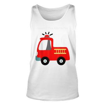 Fire Fighter Truck 16 Year Old Birthday | 16Th Bday Unisex Tank Top - Seseable