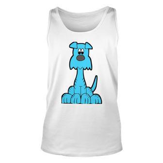 Funny Dog Paradise Pd Funny Unisex Tank Top | Mazezy