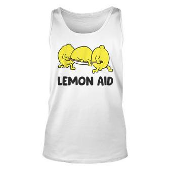 Funny Lemons Lover Lemon Aid Lemon Pun Unisex Tank Top | Mazezy