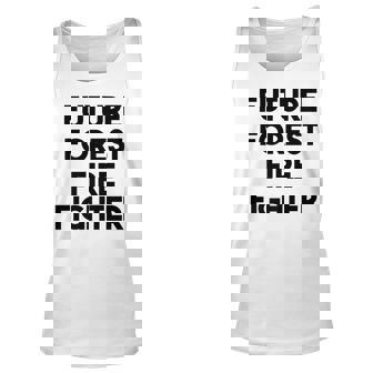 Future Forest Fire Fighter Unisex Tank Top - Seseable