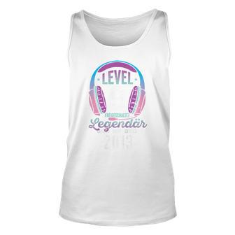 Gamer Girl Level 9 Unisex TankTop, Geschenkidee zum 9. Geburtstag 2013 - Seseable