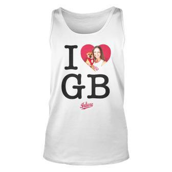 Grace Berger I Love Gb Indiana Unisex Tank Top | Mazezy