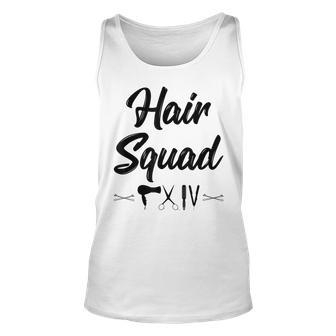 Hair Stylist Hair Squad Cute Hairdresser Gift Unisex Tank Top | Mazezy
