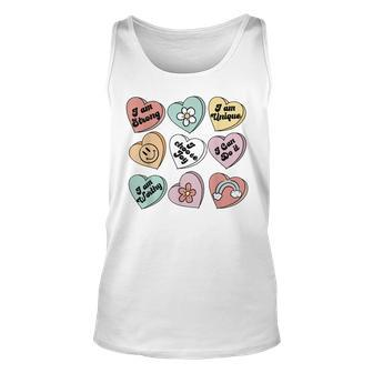 I Choose Joy I Am Strong Unique Worthy And I Can Do It Unisex Tank Top - Seseable