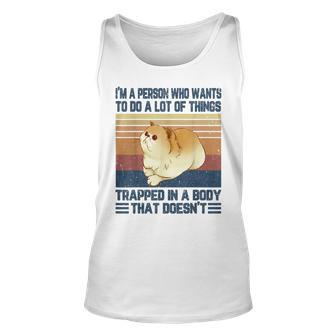 Im A Person Who Wants To Do Lot Of Things Funny Unisex Tank Top - Seseable