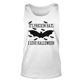 Its Frickin Bats I Love Halloween Funny Graphic Costume Men Women Tank Top Graphic Print Unisex - Thegiftio UK