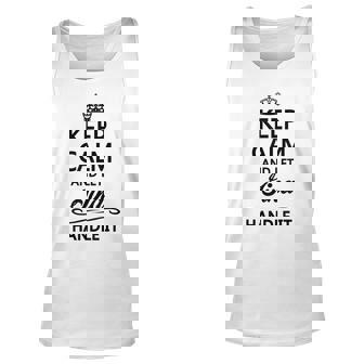 Keep Calm And Let Gina Handle It | Funny Name Gift - Unisex Tank Top | Seseable FR