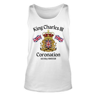 King Charles Iii Coronation 2023 The Kings Coronation Unisex Tank Top | Mazezy