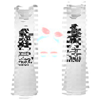 Koningsdag Netherlands Messy Bun Kingsday Dutch Kings Day Unisex Tank Top | Mazezy