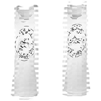 Last Trail Before The Veil Bachelorette Bridesmaid Hiking Unisex Tank Top | Mazezy