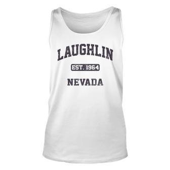 Laughlin Nevada Nv Vintage State Athletic Style Unisex Tank Top - Seseable