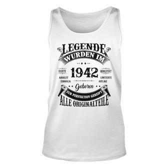 Legenden Wurden Im 1942 Geboren 81 Geburtstag 81 Jahre Tank Top - Seseable