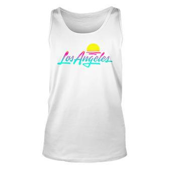 Los Angeles By Shepard Fairey And House Unisex Tank Top | Mazezy DE