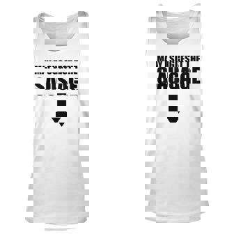 May I Suggest The Sausage Bbq Fan Sausage Lover Unisex Tank Top | Mazezy