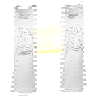 Mens Dad Of Girls Outnumbered Girl Dad Fathers Day Men Women Tank Top Graphic Print Unisex - Thegiftio