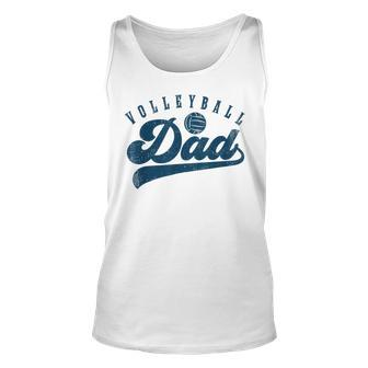 Mens Volleyball Dad Gifts Daddy Fathers Day Unisex Tank Top - Seseable