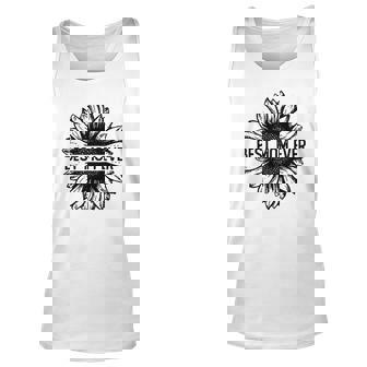 Mother Best Mom Ever Sunflower 291 Mom - Mens Standard Unisex Tank Top - Monsterry
