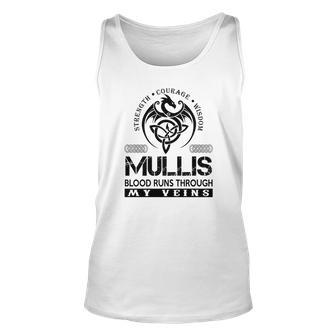 Mullis Blood Runs Through My Veins Unisex Tank Top - Seseable