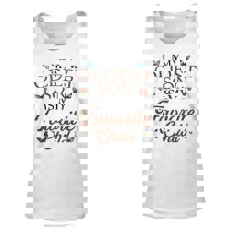 My Oldest Son Is My Favorite Child Funny Family Parent Humor Unisex Tank Top - Thegiftio UK
