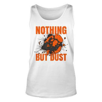 Nothing But Dust I Trap Clay Shooting Skeet Unisex Tank Top | Mazezy