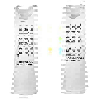 Orbem Characters Unisex Tank Top | Mazezy