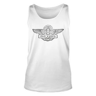 Pax Vobis Peace With You Catholic Traditional Latin Mass Unisex Tank Top - Thegiftio UK