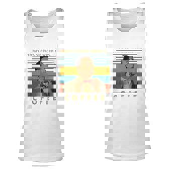 Pee-Wee Herman Today’S Secret Word Is Coffee Vintage Shirt Men Women Tank Top Graphic Print Unisex - Thegiftio UK