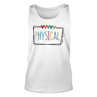 Physical Therapy Physical Therapist Pt Therapist Month Tank Top | Mazezy