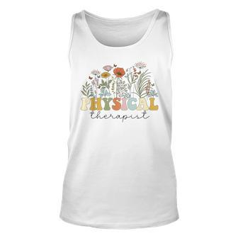 Physical Therapist Assistant Therapy Pt Month Unisex Tank Top | Mazezy