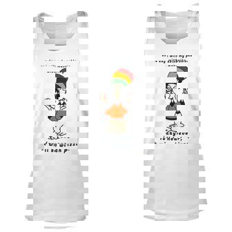 Pizza’ Roger American Dad Unisex Tank Top | Mazezy