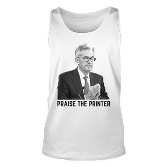 Powell Praises Printer Unisex Tank Top | Mazezy