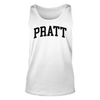 Pratt Athletic Arch College University Alumni Unisex Tank Top - Seseable