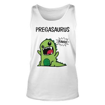 Pregasaurus Rawr Dinosaur Unisex Tank Top | Mazezy DE