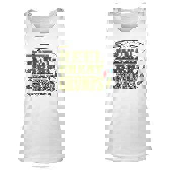Reel Great Grumps Fishing Life Fathers Day Camouflage Unisex Tank Top - Thegiftio UK