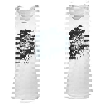 Retro Motorcycle Ural Vintage Sidecar Motorbike Unisex Tank Top | Seseable UK