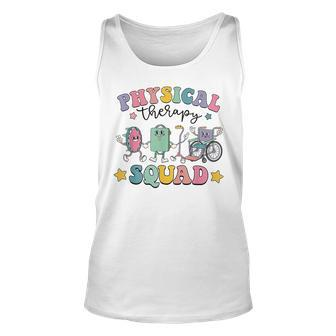 Retro Physical Therapy Pt Squad Pediatric Physical Therapist Tank Top | Mazezy
