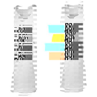 Retro Vintage Dada Daddy Dad Bruh Funny Dad Fathers Day Unisex Tank Top - Thegiftio UK
