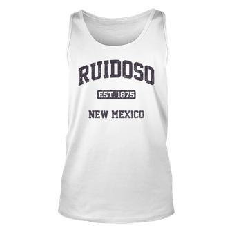 Ruidoso New Mexico Nm Vintage State Athletic Style Unisex Tank Top - Seseable