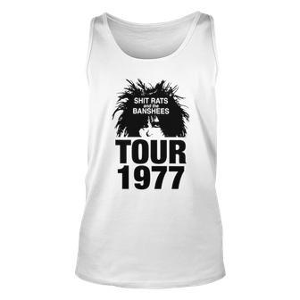 Siouxsie Sioux Shit Rats And The Banshees Tour Unisex Tank Top | Mazezy