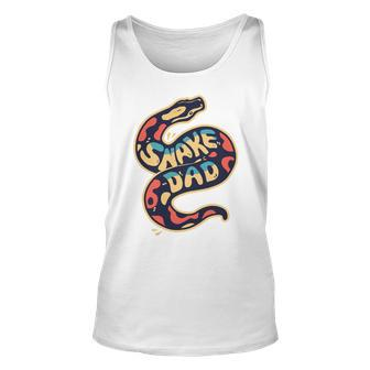 Snake Dad Cute Reptile Unisex Tank Top | Mazezy