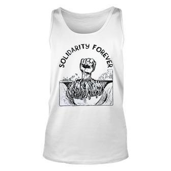 Solidarity Forever Iww Labor Union V2 Unisex Tank Top | Mazezy