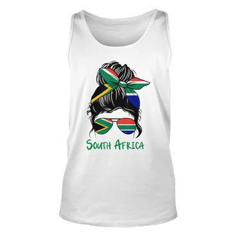 South Africa Girl South African Girl South Africa Woman Flag Tank Top | Mazezy