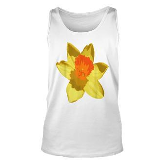 Spring Daffodil Vector Isolated Unisex Tank Top - Seseable