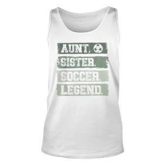 Tante Schwester Fußballlegende Used-Legende Grunge F Tank Top - Seseable