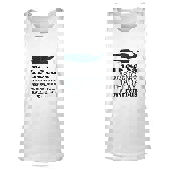 The Sea Was Angry That Day My Friends Men Women Tank Top Graphic Print Unisex - Thegiftio