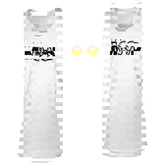 Todays Mood Tropical Palm Sunglass Unisex Tank Top - Thegiftio