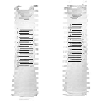 Track Your Long Hair - Length Check On The Back Of The Unisex Tank Top | Mazezy
